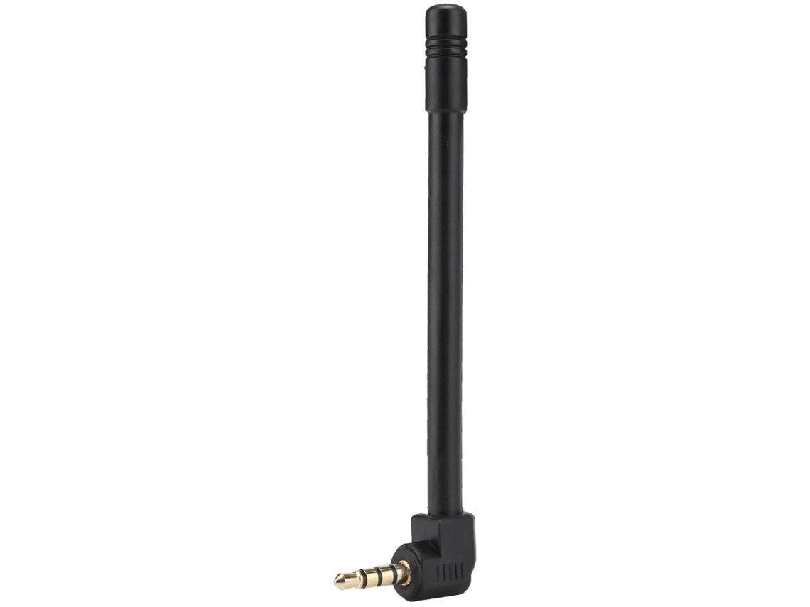 Mini Alto-falante Universal 3.5mm Rádio Fm Externo Antena Portátil Para Exterior