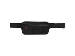 Cinto de Corrida Atom com Compartimento para Celular, Preto BRILVIBERA