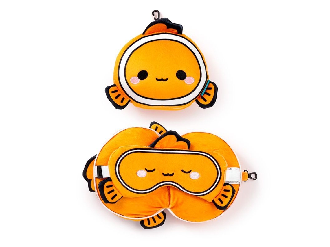 Almofada de Viagem para Peixes 2 em 1 PUCKATOR Relaxeazzz Adoramals