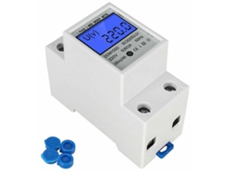 Medidor De Energia Elétrica Medidor De Energia Digital Din 80 A 220 V Lcd Din Medidor Intermediário/de Corrente Medidor De Consumo Brilvibera