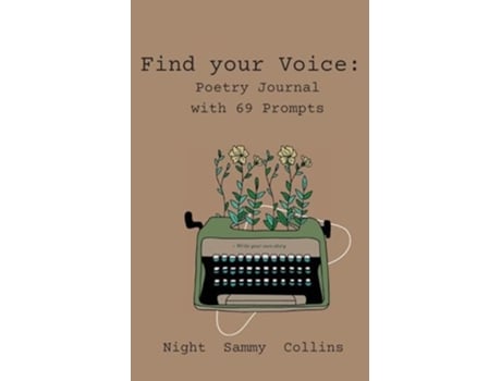 Livro Find your Voice Poetry Journal with 69 Prompts de Mx Night Sammy Collins (Inglês)