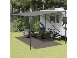 Vidaxl Tapete De Campismo Para Tenda 250x400 Cm Antracite