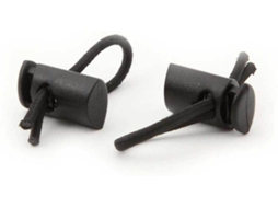 Pack de 2 Botões para Cinta de Corrida SPIBELT Preto