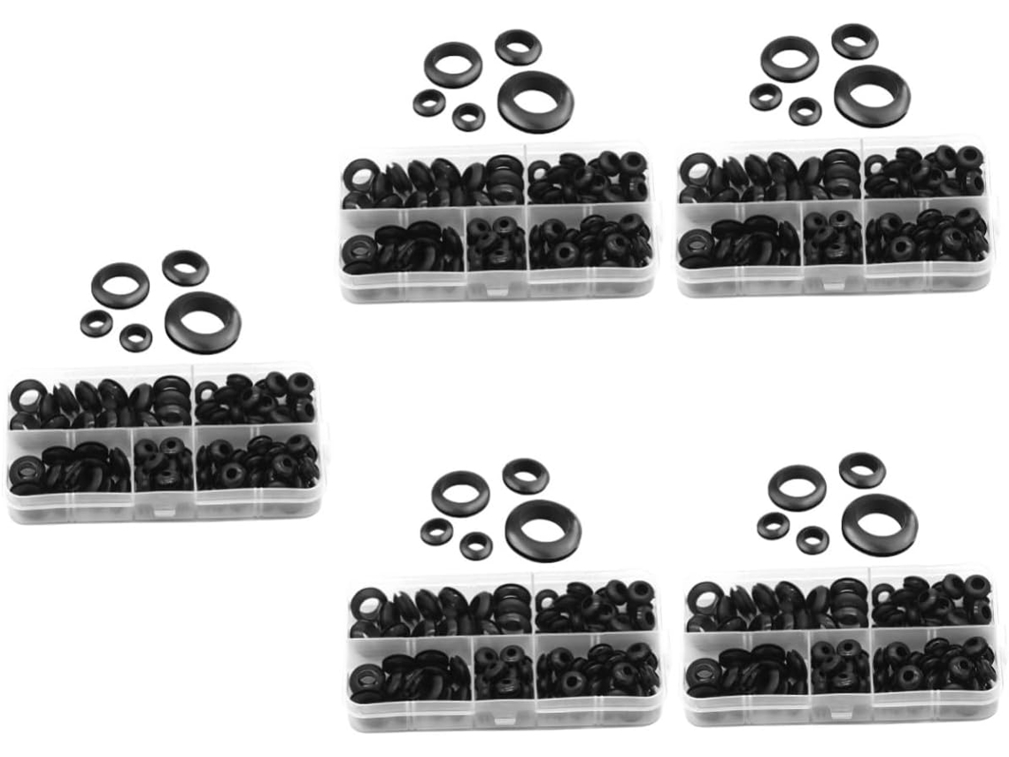 Kit Com 210 Peças E Juntas De Borracha Para Fios.