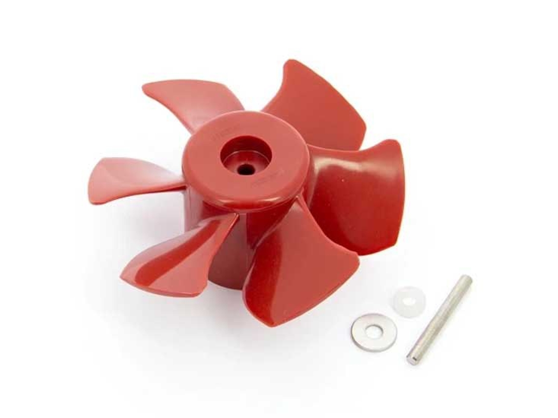 Definir 6 Blade Prop 136 Mm Bow4012 Transparente Vermelhovetus