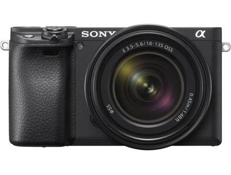 Máquina Fotográfica  A6400 + 18-135 MM Preto  (APS-C)