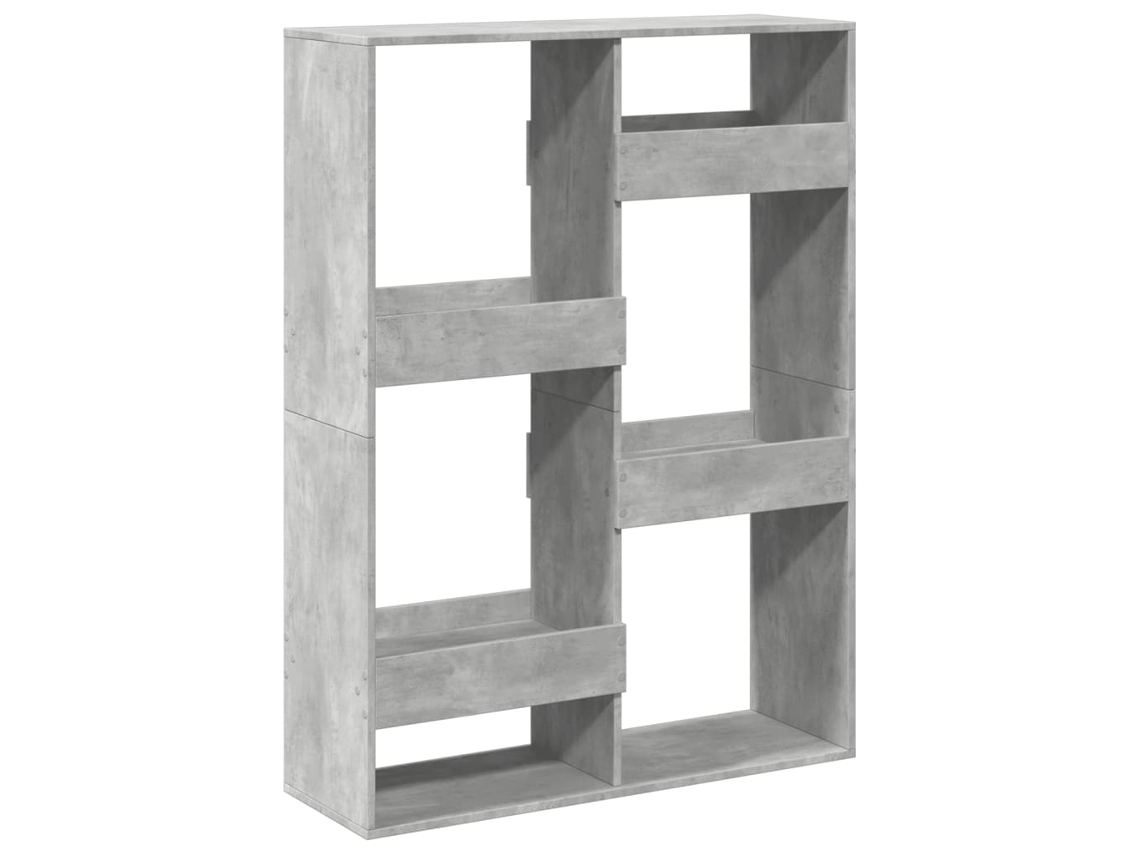 Estante para Derivados da Madeira Cinzento Cimento MAISON EXCLUSIVE (100x33x135 cm)