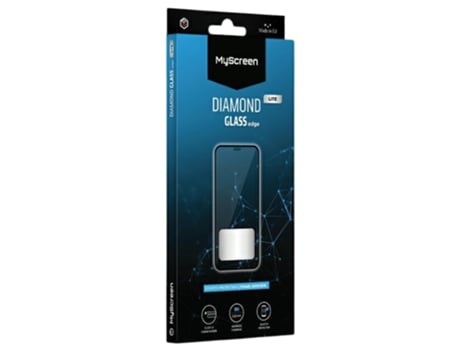 Protetor De Tela Myscreen Ms Diamond Glass Edge Lite Para Hmd Pulse Vibe Com Cola Completa