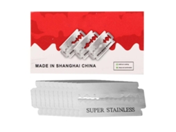 2026-10 Peças De Lâminas De Barbear Para Homens Barbear Manual Tradicional Acessórios De Barbear
