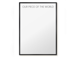 Magnetic Wall Board Our Piece Of The World For The Office Espelharte (50x70 Cm)
