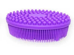 Escova De Silicone Lifkome Para Banho, Lavagem E Massagem Capilar, Sabonete Líquido Suave Para O Corpo, Esponja De Banho