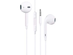 2026-auriculares Intrauditivos Com Microfone, Interface Redonda, Conector De 3.5mm, Cancelamento De Ruído, Compatível Com Múltiplos Dispositivos