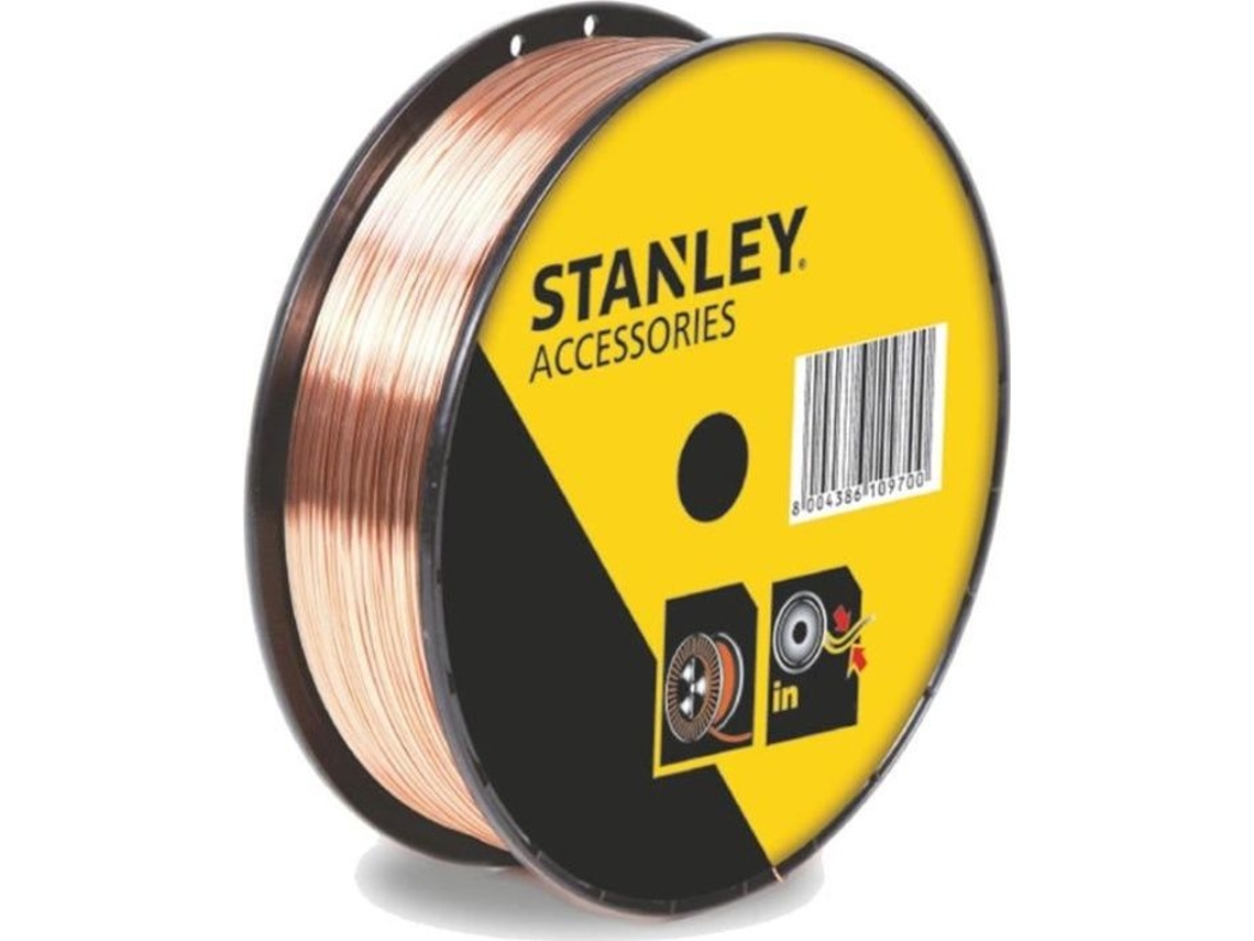 Bobina de Arame de Aço Stanley 460628 para Soldagem Mig/mag Sem Gás Ø 0,9 Mm 0,9 Kg AQUAFORGE