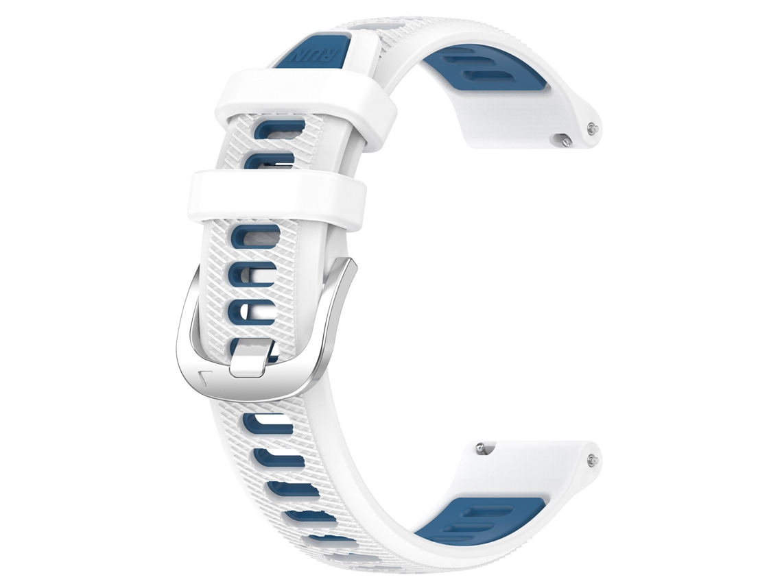Bracelete De Silicone Para Relógio Para Garmin Forerunner 265s, 26518mm Azul Hexinyigjly