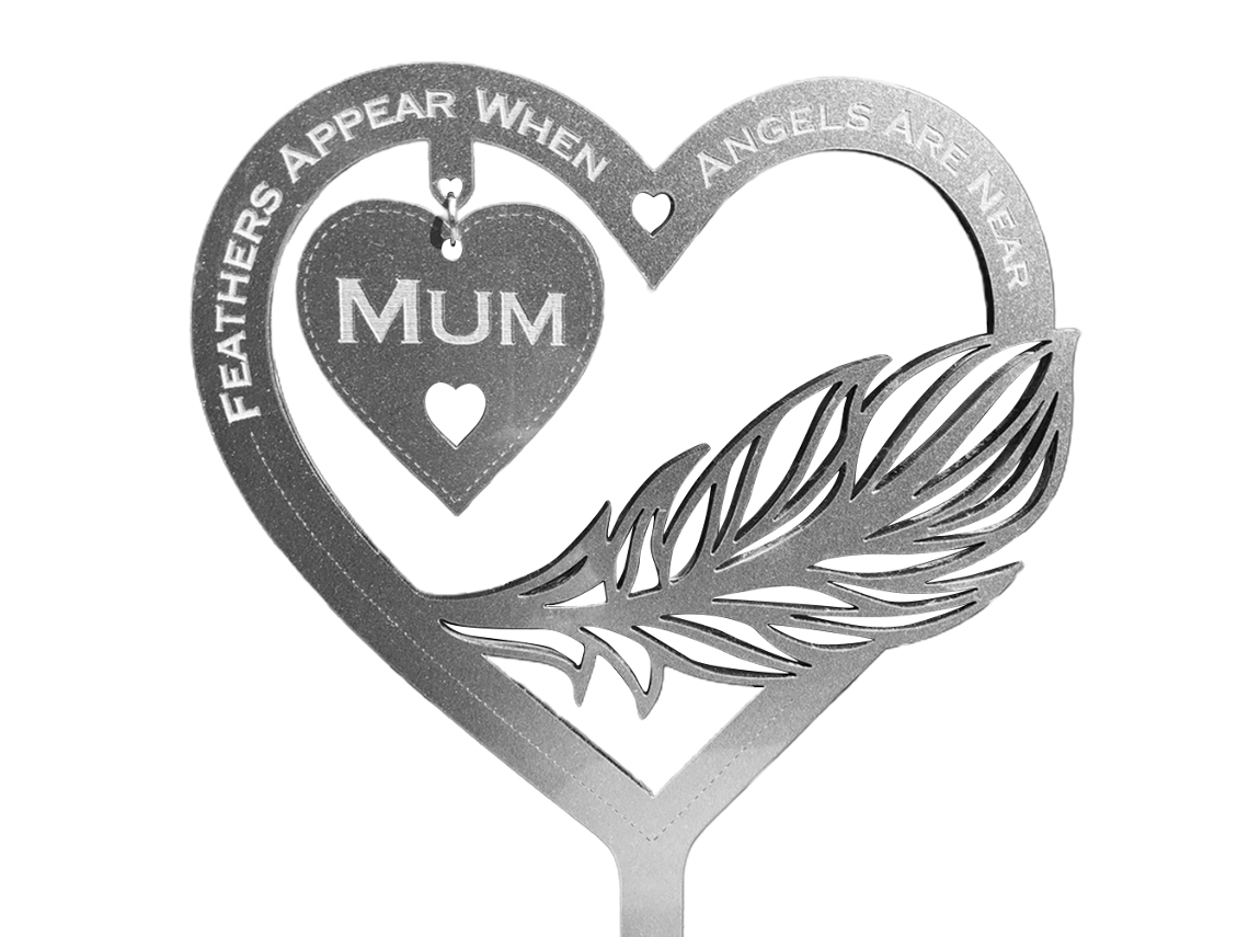 Presente Dia Das Mães Ornamento Ferro Anjo Jardim