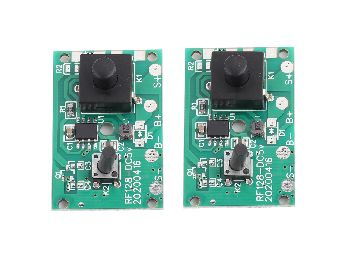 Módulo Controlador de Lâmpada Solar com 8 Modos de Luz e Interruptor 1.2v 2pcs | S/MARCA