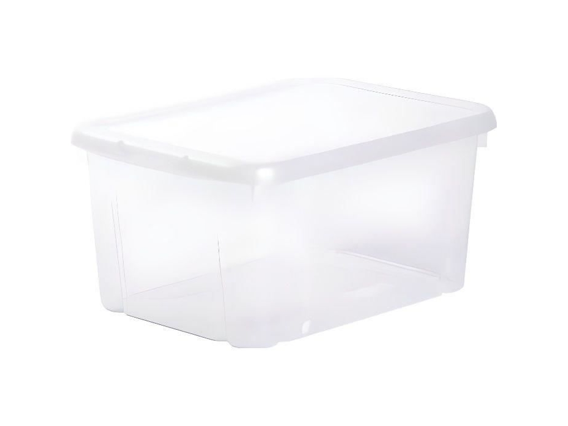 Eda Plastic Funny Box Caixa De Armazenamento De 8 Litros Natural 31 X 23,4 X 15,4 Cm Eda Plastique