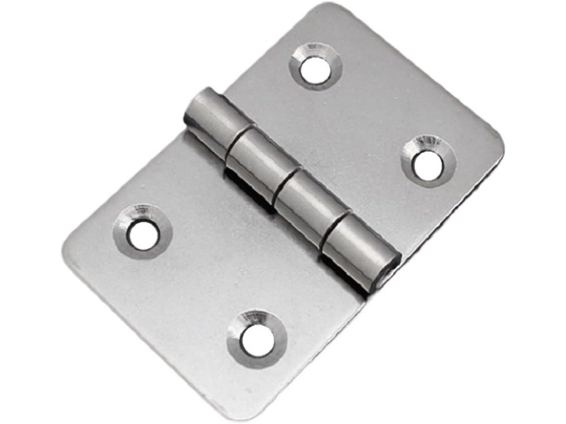Conjunto De 6 Dobradiças Em Aço Inoxidável 304 Para Portas Armário