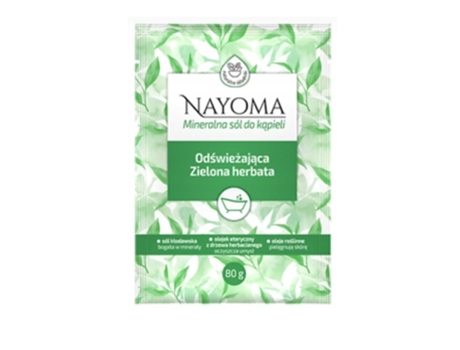 Nayoma Sal De Banho Mineral Refrescante Chá Verde, 80g Silesian Pharma