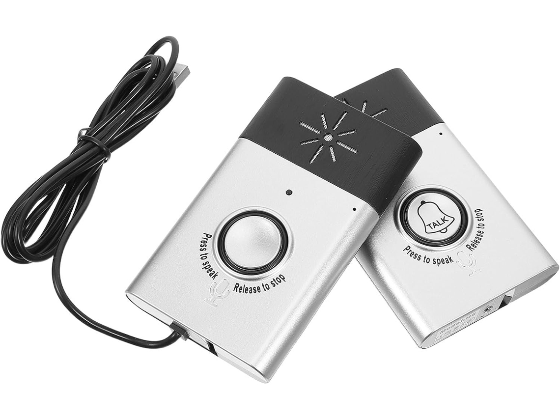 Campainha Sem Fio H6 Com Interfone De Voz Para Casa E Apartamento