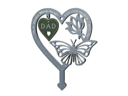 Regalo Para Padre Decoración Jardín Recuerdo Mariposa Ornamento Memorial