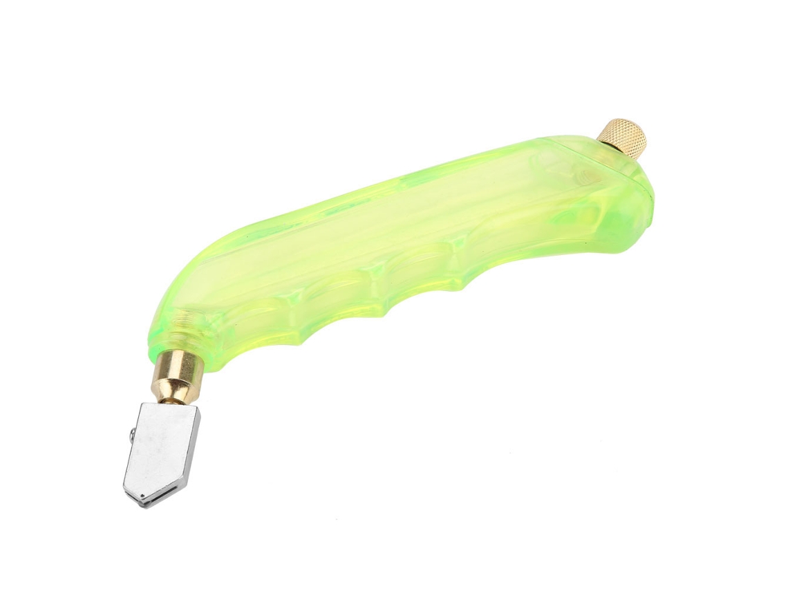 Cortador De Vidro Profissional Com Alimentação De Óleo E Cabo De Plástico (verde)