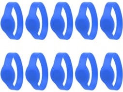 Pulseira De Silicone Rfid Bewinner 125khz, À Prova D Água Ip68, Para Controle De Acesso A Piscinas E Saunas, Pacote Com