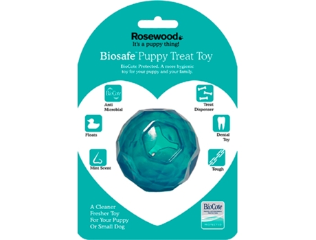 Rosewood Biosafe Puppy Treat Ball