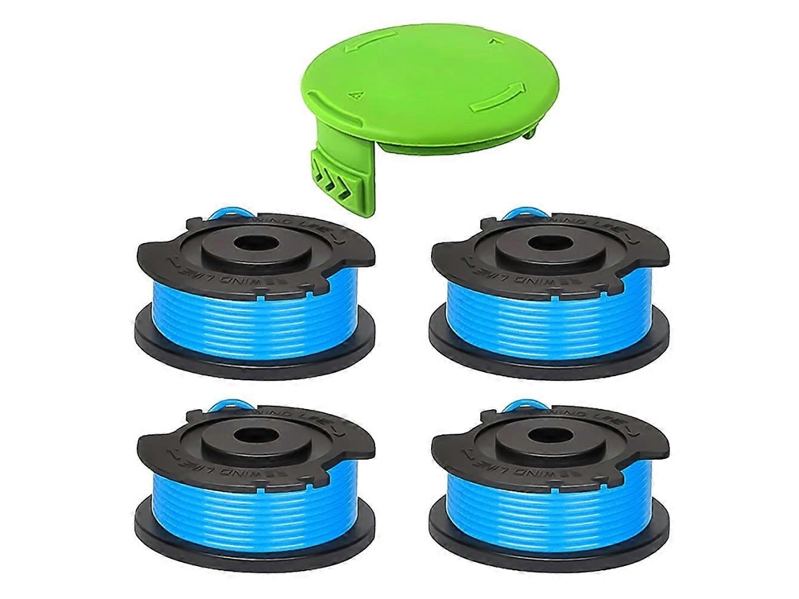 Para Cortador De Grama Greenworks Bst4000 St40l00 2100702: Carretel De 4 Fios, 1 Tampa De Carretel, 29252 E 29092