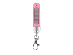 Controle Remoto Rf Pink433mhz Compacto Sem Fio Duplicador Para Portões E Portas De Garagem - Compatibilidade Universal - Fácil Configuração C