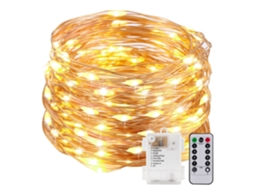 20M 8 Modos Luzes de Fada Luzes de Fada de Eletricidade Externa À Prova D'Água Fora/Dentro de Cobre Luzes de Fada