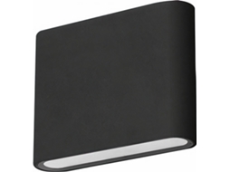 Forlight Slim - Aplique 40x115x90mm, Alumínio, Cor Preto, Led, Máx 5w, Ip54