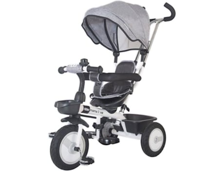 Triciclo Infantil MAMMALOVE Rider Cinzento (70x48x100 cm)