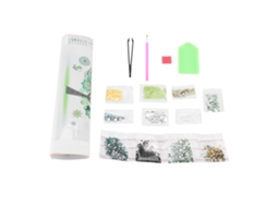 Laxiscreed Kit De Pintura De Diamante Diy Com Padrão De Árvore Para Decoração