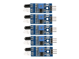 Conjunto de 5 Módulos de Sensor de Obstáculos HKJ para Robô