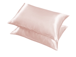 2Pack Fronha de Seda para Cabelo e Pele Macia Feminina de Cetim Fronha de Seda King Size Não.18