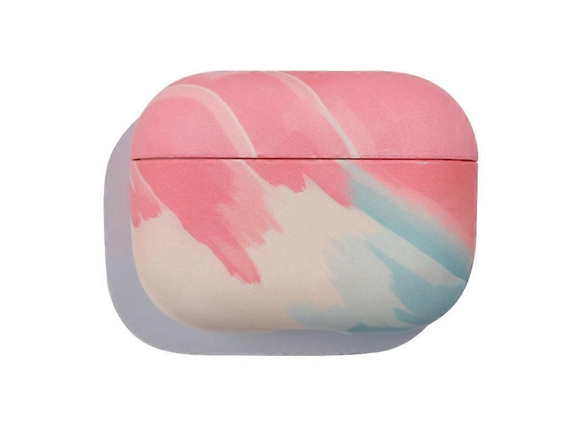 Adesivo de tinta aquarela para capa de celular AirPods Pro em PC. GIECY