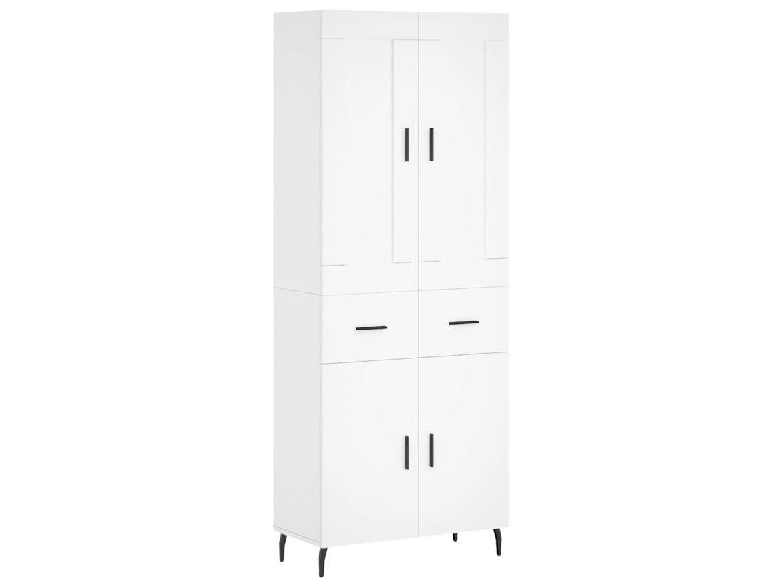Guarda-roupa alto derivado de Madeira Branco MAISON EXCLUSIVE (69,5x34x180 cm)