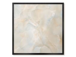 Quadro de parede magnético com estampa de mármore delicado para escritório (50x50 cm)