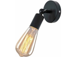 Luminária de Parede de Ferro Preto S/MARCA