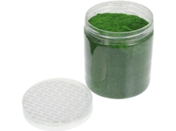 Pó de Grama Artificial Realista em Nylon da Kichouse para Modelismo e Paisagismo. Grama Verde Natural em Pó. e Fácil de CHABERLU