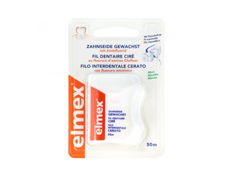 Fio Dental Encerado Elmex 50m Cuidado Profissional Odontológico Colgate Palmolive