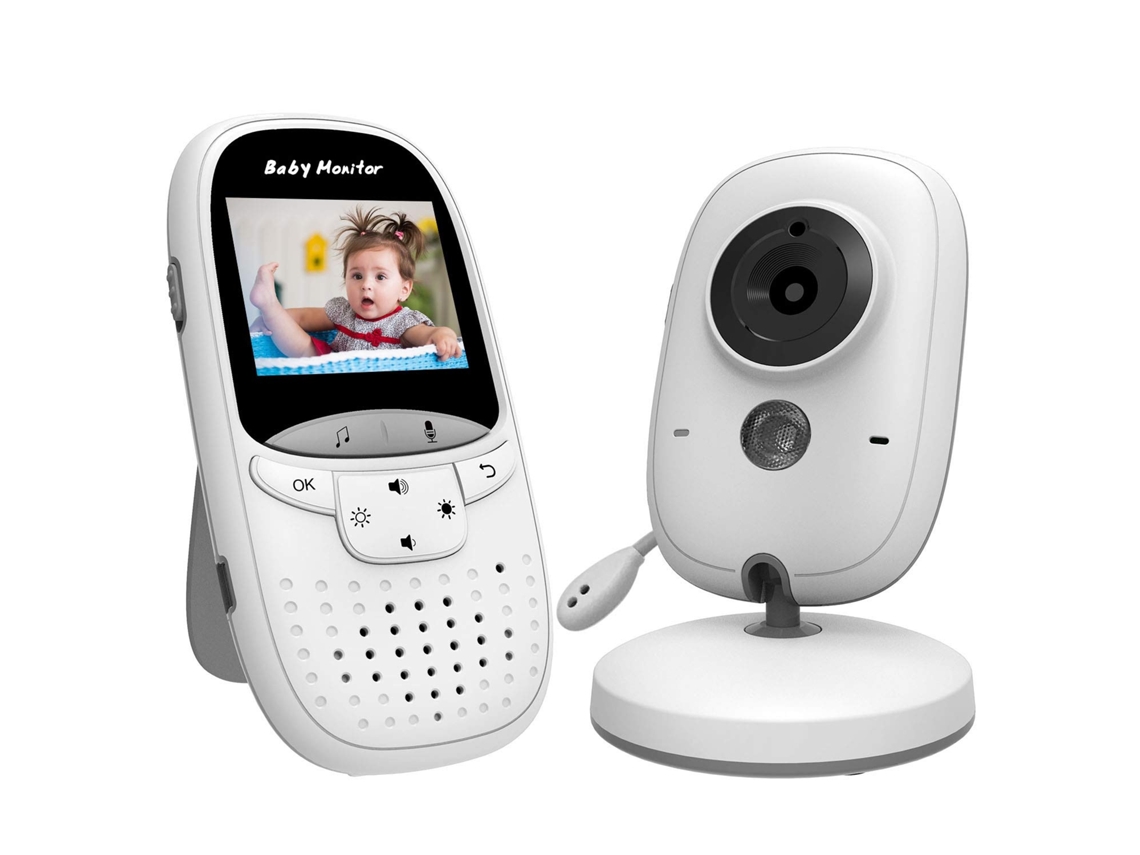 Monitor De Bebé Com Câmara Hd E Ecrã De 5 Polegadas, 2,4 Polegadas, 2 Polegadas, Lcd E Cinzento, Para Vigilância Do Sono Infantil Tressino