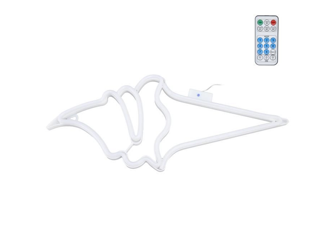 Luz de Sorvete de Néon HURRISE: Led Alimentação Por Usb/Bateria Controle Remoto