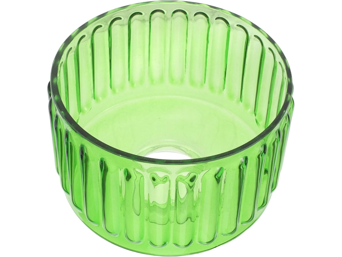 Abajur De Vidro Verde Para Luminária Suspensa, Com Abertura De 51 Mm, Ideal Para Luminárias De Parede E Teto.