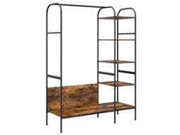 Suporte para Roupas Carvalho Marrom 120 X 44 X 160 Cm MAISON EXCLUSIVE