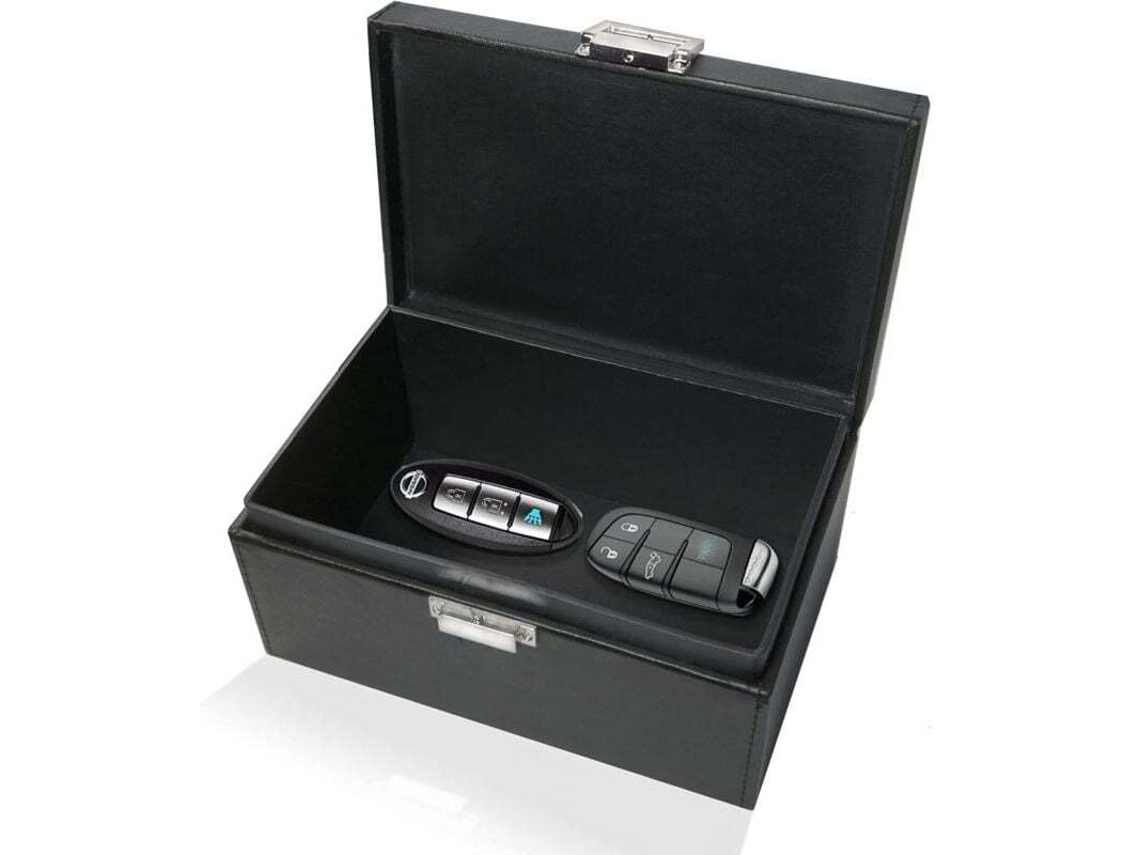 Caixa Faraday Extra Grande Para Chaves De Carro