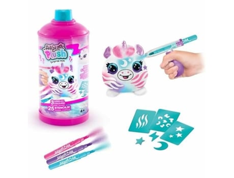 Jogo Criativo CANAL TOYS Airbrush Plush Personalizado (Idade Mínima Recomendada: 6 anos)