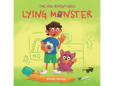 Livro Lying Monster De Natasha Gonzalez (inglês)