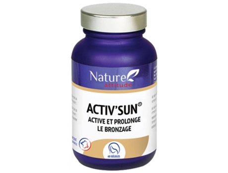 Activ'Sun Ativa e Prolonga o Bronzeado 60 Cápsulas NATURE ATTITUDE